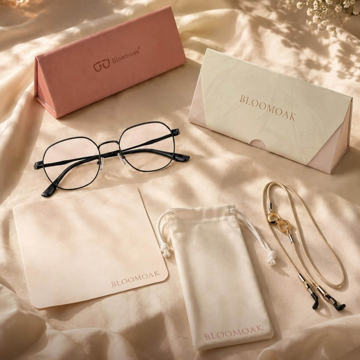 Tessa Z. - Bloomoak Light Pink Blue Light Glasses