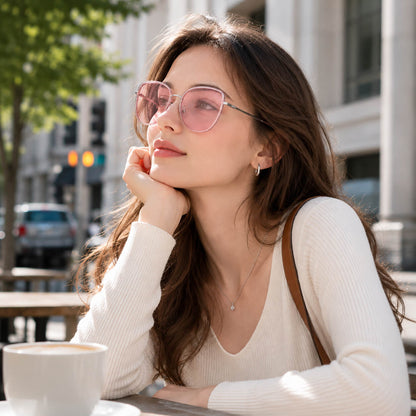 Sienna V. - Bloomoak Pink Polarized Sunglasses
