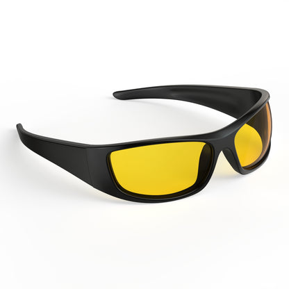 Max R. - Bloomoak Yellow Wraparound Night Driving Glasses