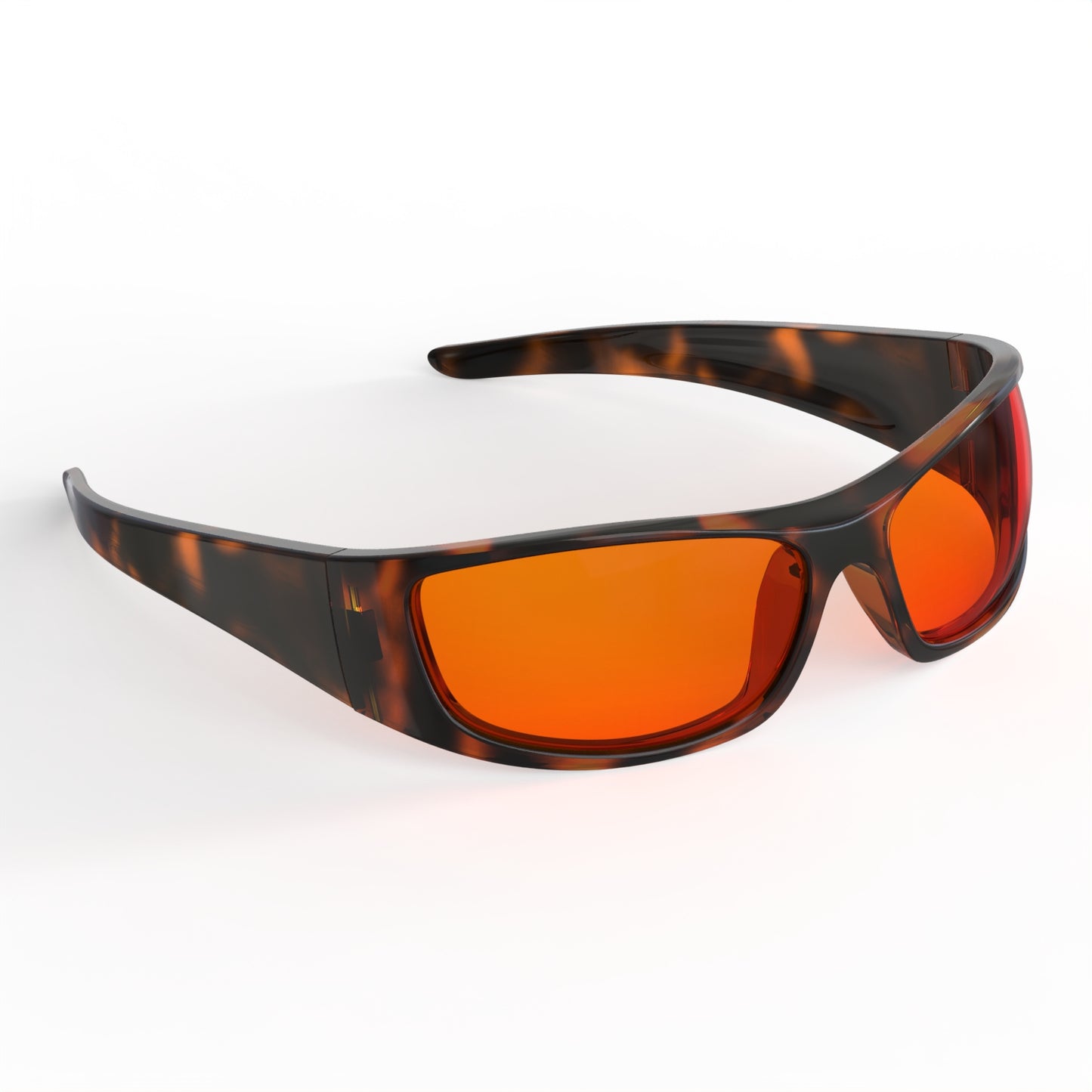 Mia P. - Bloomoak Orange Wraparound Blue Light Glasses
