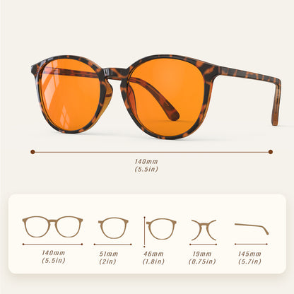 Brielle N. - Bloomoak Orange Blue Light Glasses Prescription