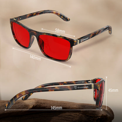 June P. - Bloomoak Red Blue Light Glasses