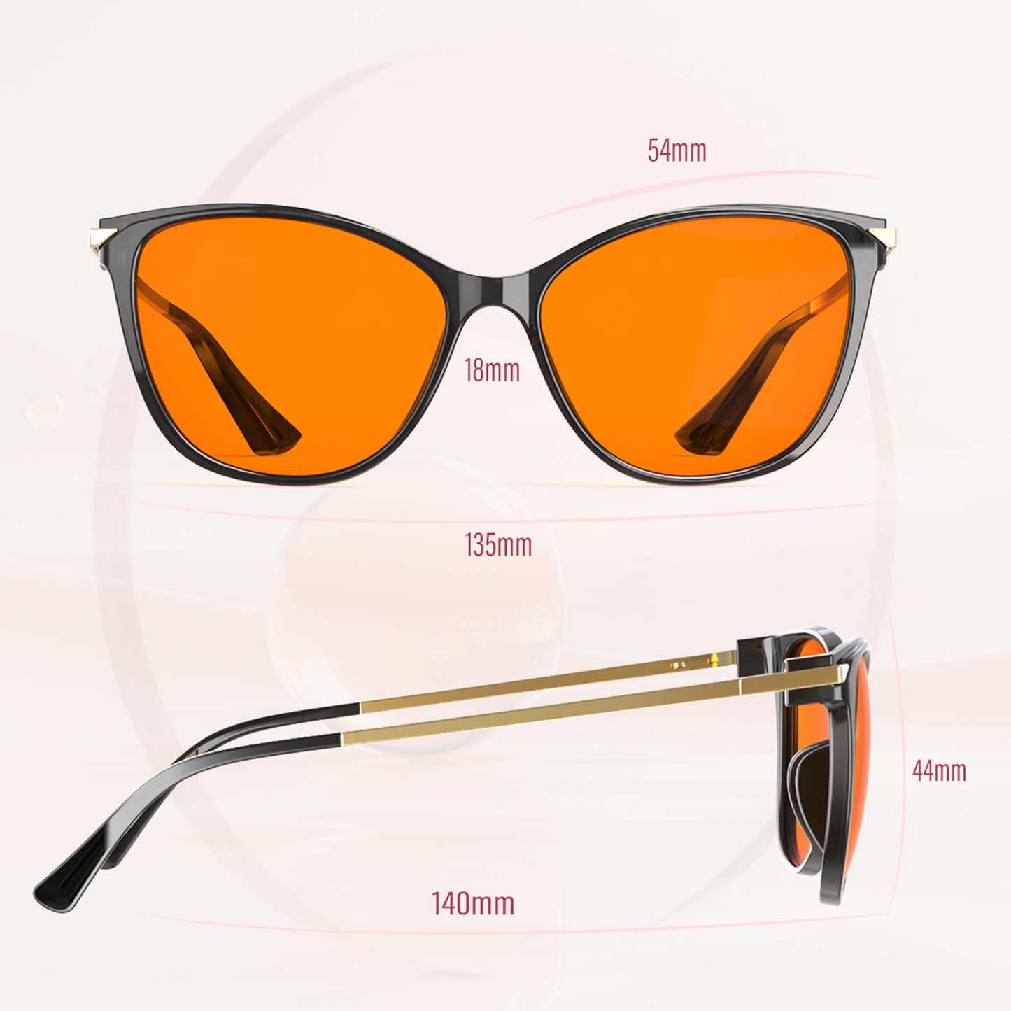 Nico J. - Bloomoak Orange Blue Light Glasses Prescription