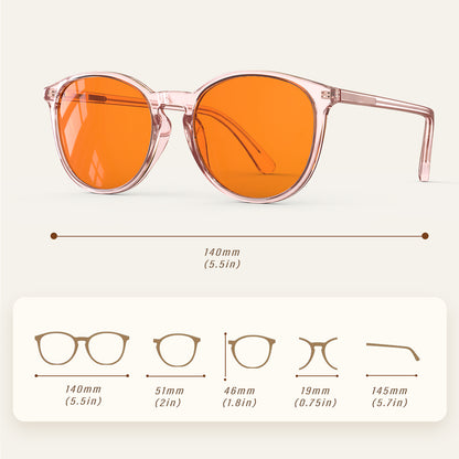 Noel S. - Bloomoak Orange Blue Light Glasses