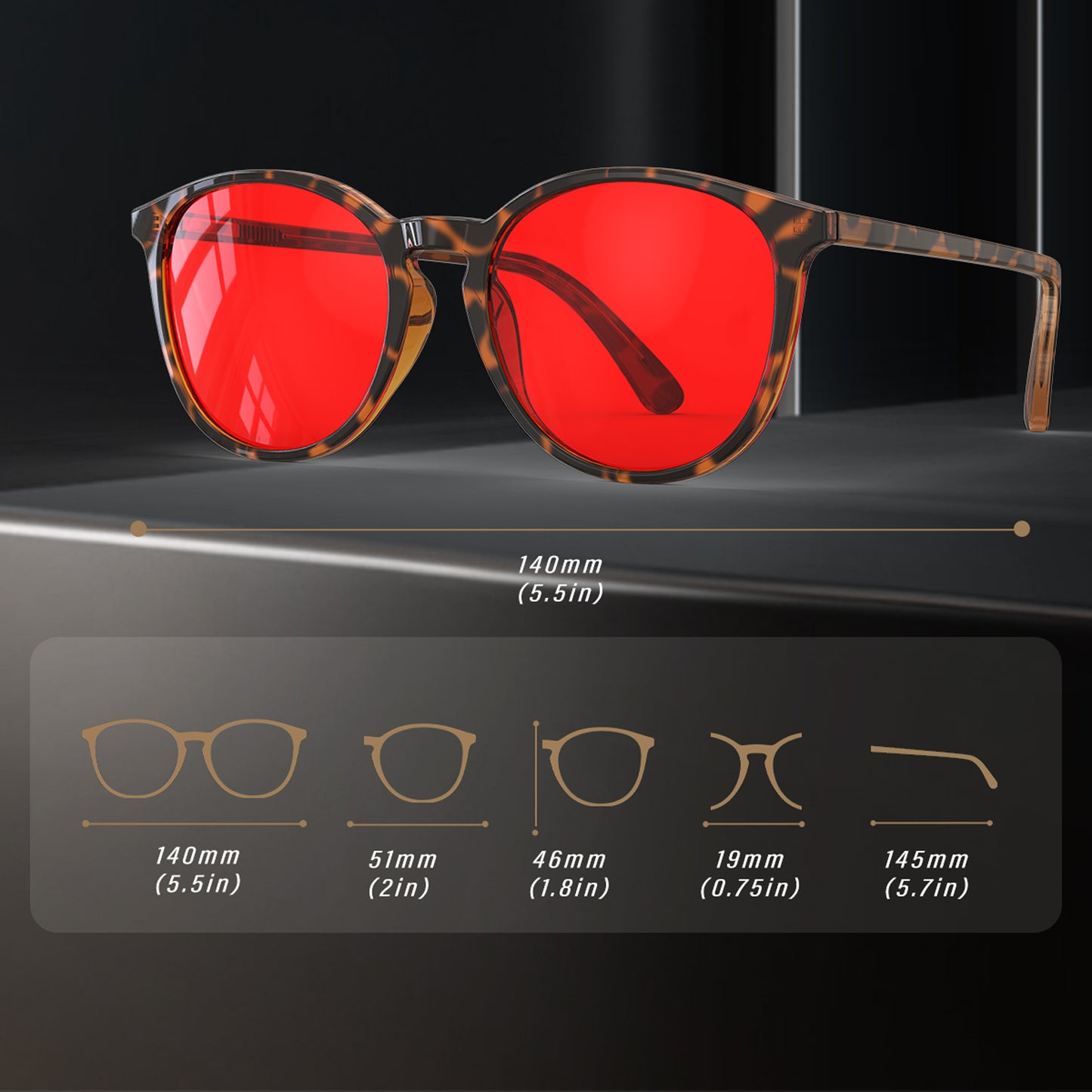 Talia R. - Bloomoak Red Blue Light Glasses