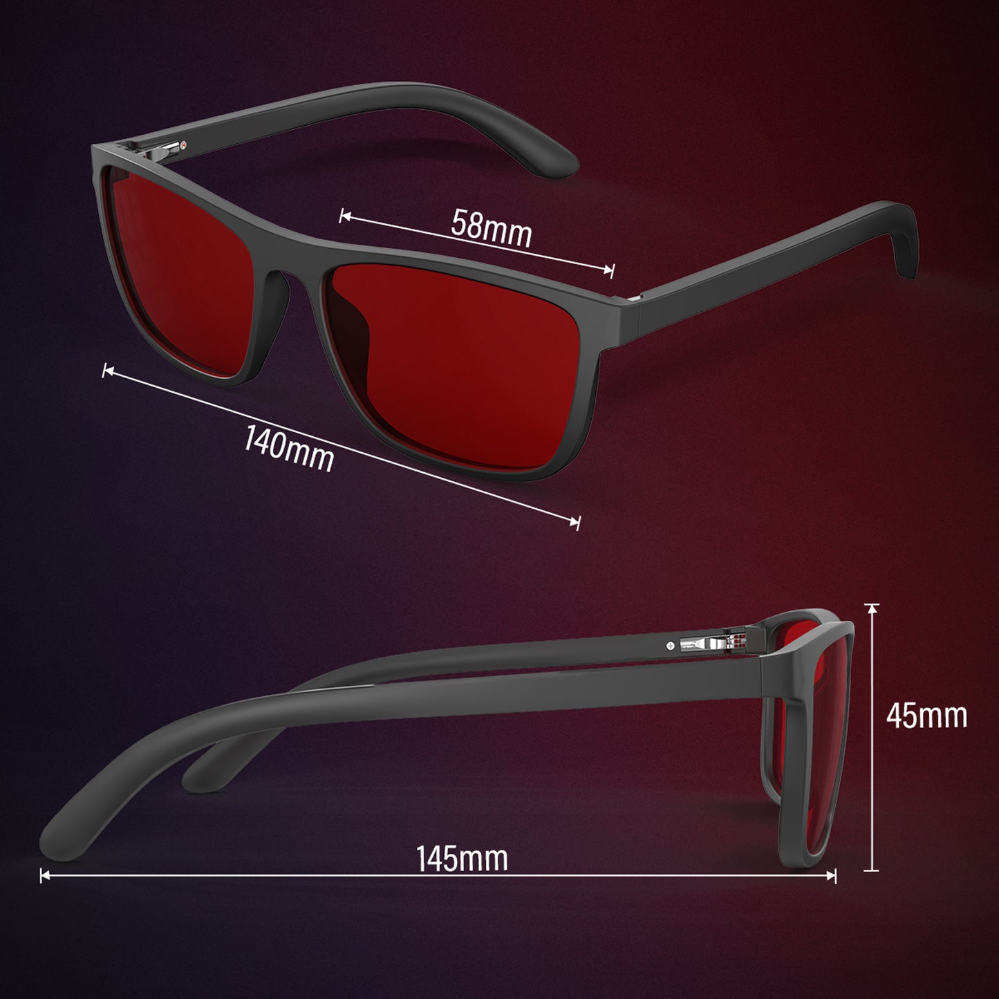 Vera T. - Bloomoak Red Blue Light Glasses