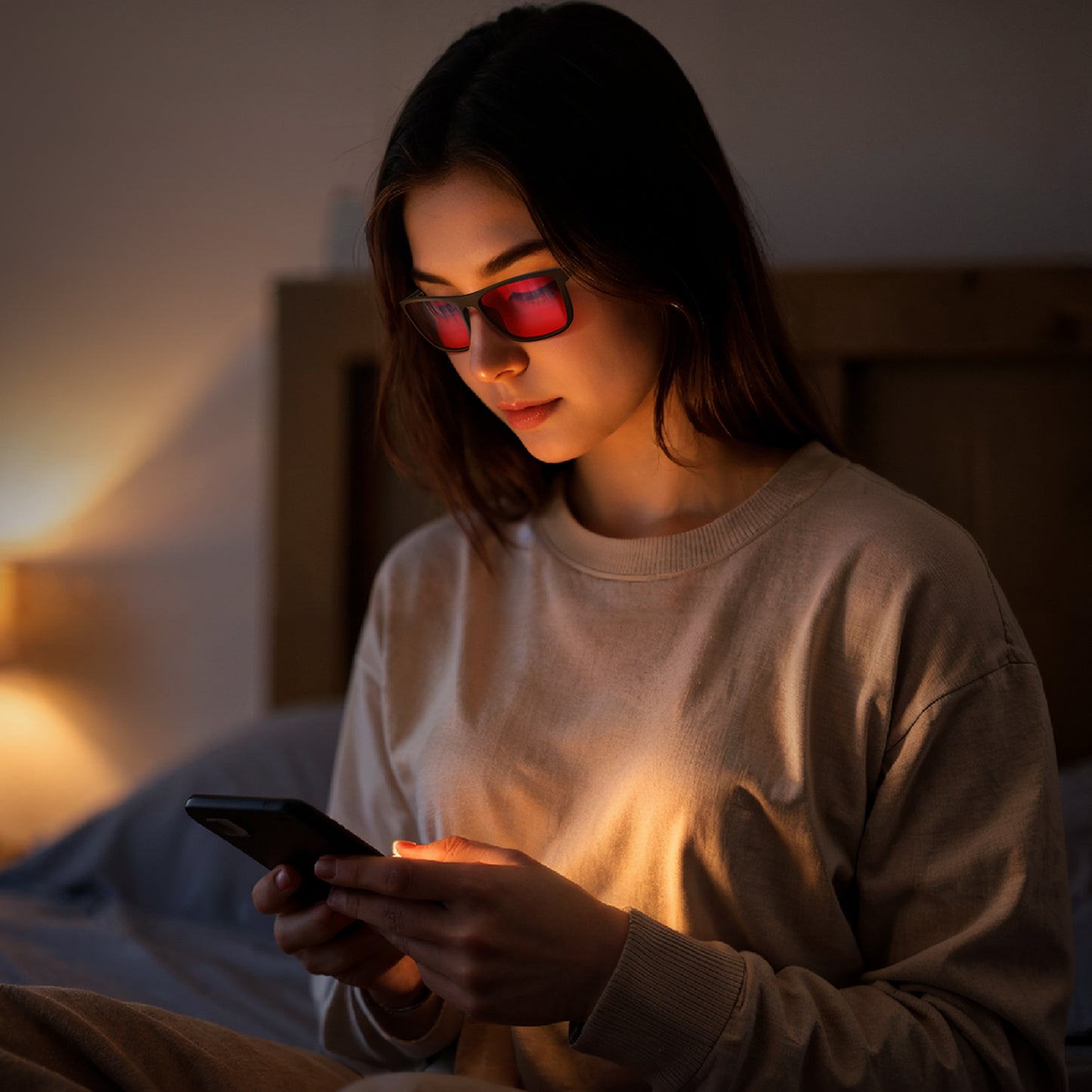 Vera T. - Bloomoak Red Blue Light Glasses