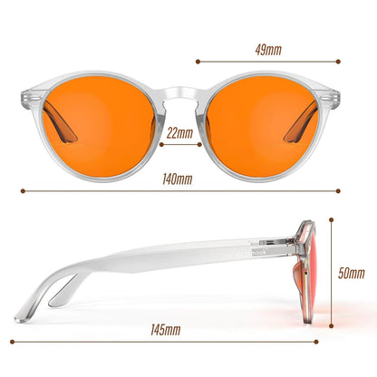 Ivy J. - Gafas Bloomoak de luz azul naranja