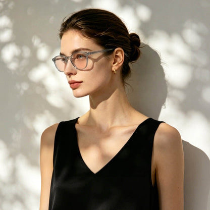 Nina P. - Bloomoak Light Pink Blue Light Glasses Prescription