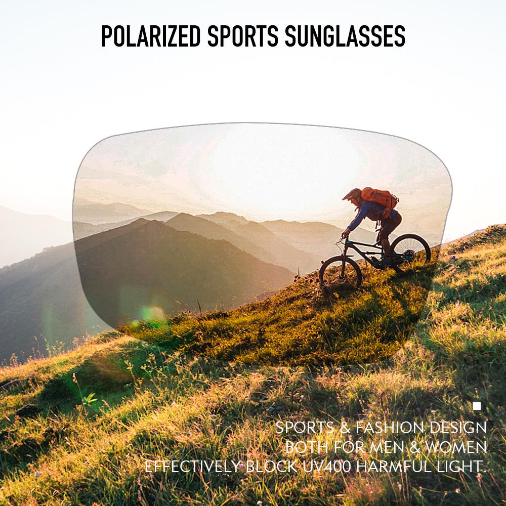 Bloomoak Polarized Driving Sunglasses for Men Al-Mg Metal Frame Ultra Light - Bloomoak