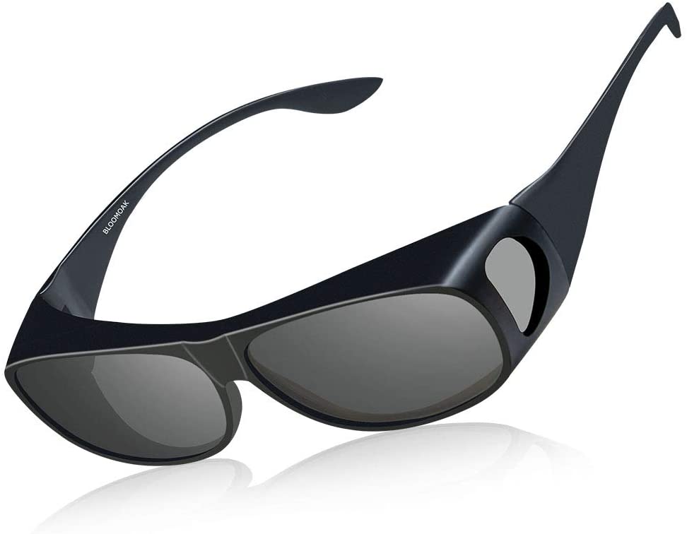 Polarized Over Glasses Anti-Glare UV 400 Protection - Wrap Around Sunglasses - Bloomoak