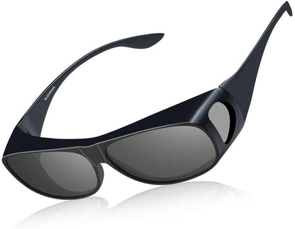 Polarized Over Glasses Anti-Glare UV 400 Protection - Wrap Around Sunglasses - Bloomoak